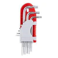 Набор Г-образных ключей Intertool HT-1821 TORX Т10-Т50 Cr-V Small 9 шт                              
