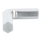 Ключ шестигранный Intertool HT-1863 13мм 200х50мм CrV