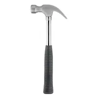 Молоток столярный Intertool HT-0224 с гвоздодером и металлической ручкой 450г                       