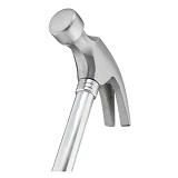 Молоток столярный Intertool HT-0224 с гвоздодером и металлической ручкой 450г                       