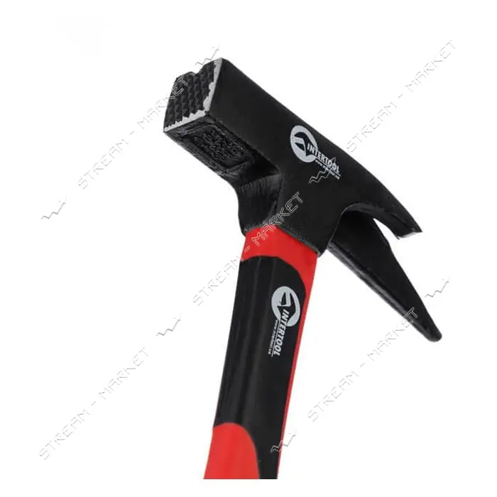 Молоток кровельный Intertool HT-0230 с ручкой из фибергласса 600г