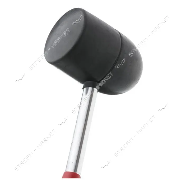 Киянка резиновая Intertool HT-0228 с металлической ручкой 1250г 90мм черная