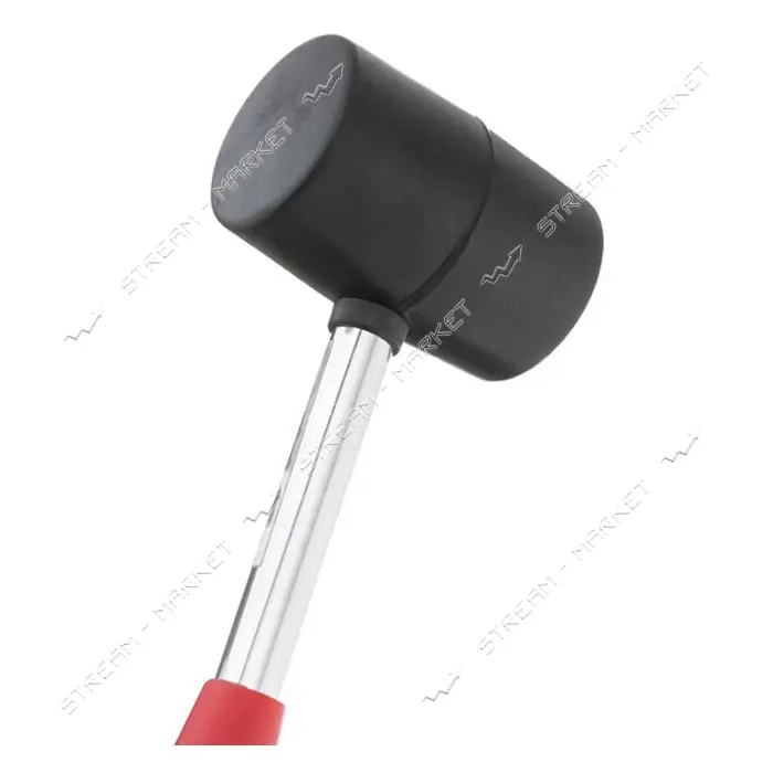 Киянка резиновая Intertool HT-0231 с металлической ручкой 450г 65мм черная