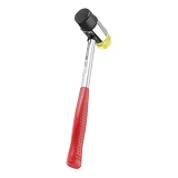 Молоток рихтовочный Intertool HT-0238 с металлической рукояткой d35мм