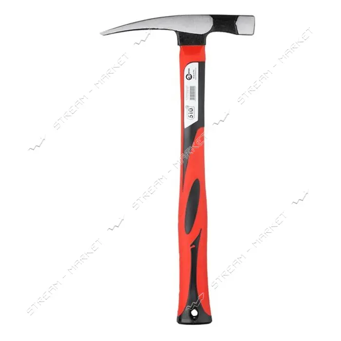 Молоток каменщика Intertool HT-0240 ручка из фибергласса 510г