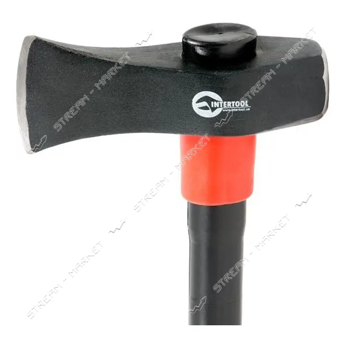 Колун кованый Intertool HT-0273 ручка из фибергласса 2500г