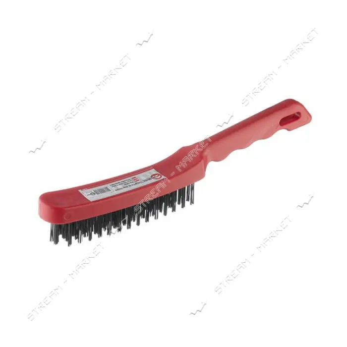 Щетка ручная Intertool BT-0007 4-рядная пластиковый корпус