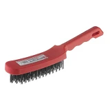 Щетка ручная Intertool BT-0009 6-рядная пластиковый корпус                                          