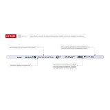 Полотно ножовочное Intertool HT-3022 по металлу 300x12.5x0.62 24T 65Mn High Carbon цена за 1шт