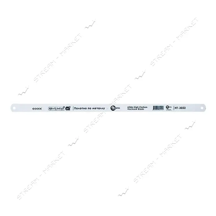 Полотно ножовочное Intertool HT-3022 по металлу 300x12.5x0.62 24T 65Mn High Carbon цена за 1шт