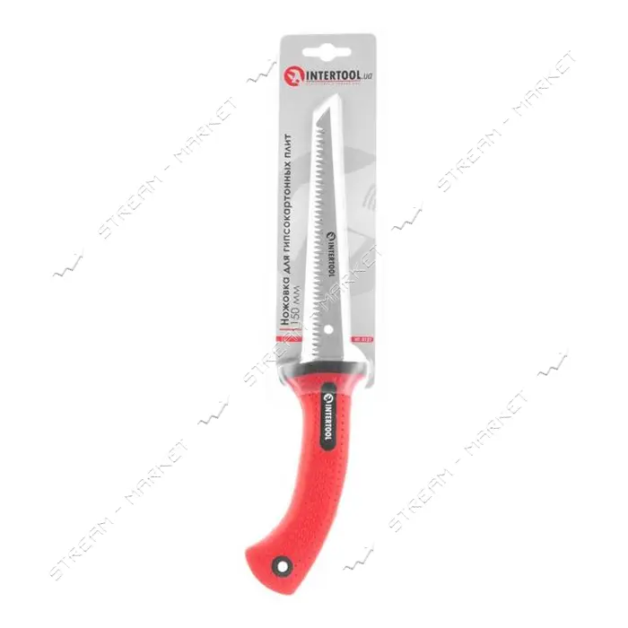 Ножовка для гипсокартонных плит Intertool HT-3121 150мм 7 зуб 1"