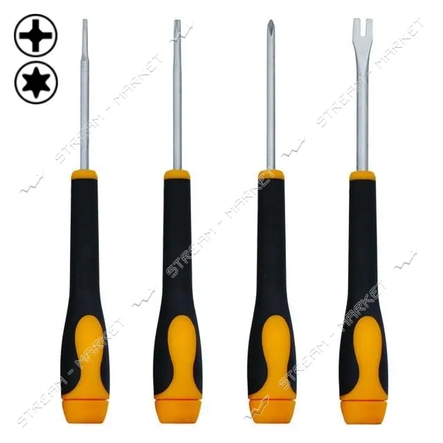 Набор точных отверток Intertool HT-0404 4шт                                                         