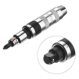 Отвертка ударная Intertool HT-0431 с комплектом насадок металлический футляр 6шт                    