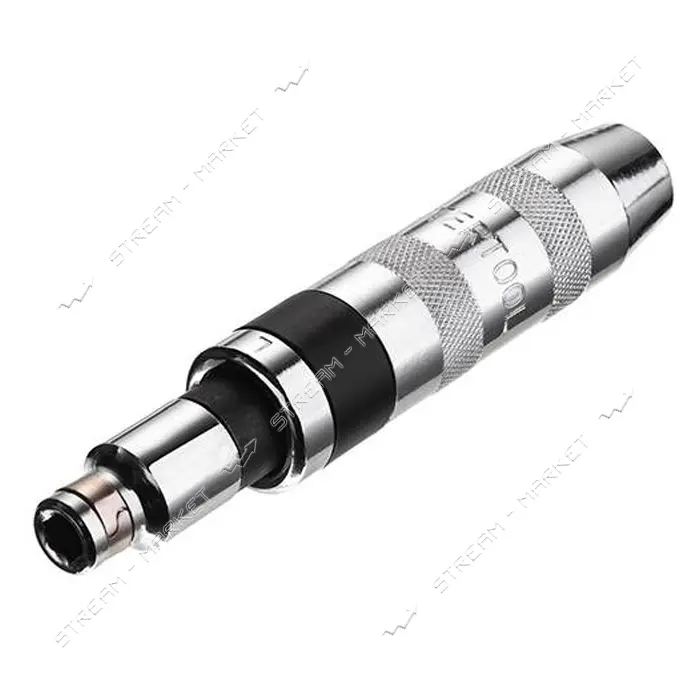 Отвертка ударная Intertool HT-0431 с комплектом насадок металлический футляр 6шт                    