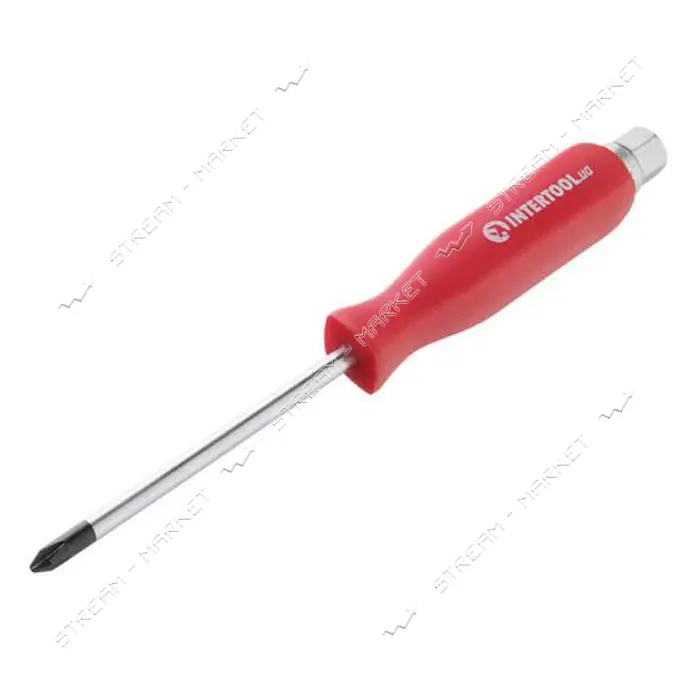 Отвертка ударная Intertool HT-0487 PH2x100мм Cr-V
