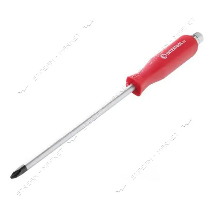 Отвертка ударная Intertool HT-0490 PH4x200мм Cr-V                                                   