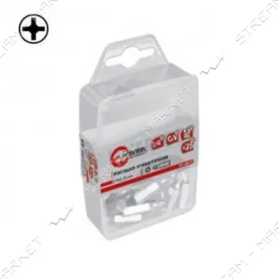 Комплект отверточных насадок Intertool VT-0010 PH0 1/4" x 25мм 25шт