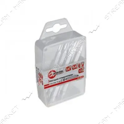 Комплект отверточных насадок Intertool VT-0015 PH1/PH2  1/4" x 75мм 10шт                            