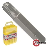 Комплект отверточных насадок Intertool VT-0024 PZ2 1/4" x 50мм 10шт