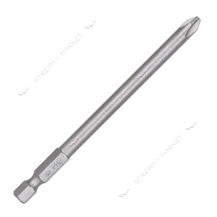 Комплект удлиненных отверточных насадок Intertool VT-0072 PH2х100мм 10шт                            