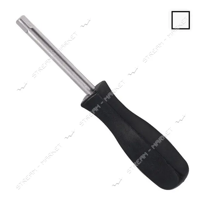 Отвертка битодержатель Intertool VT-1001 150мм наружный квадрат 1/4"