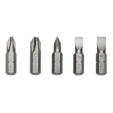 Отвертка реверсионная мини Intertool VT-1005 с комплектом насадок 5шт                               