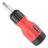 Отвертка реверсионная Intertool VT-1009 с комплектом насадок 6шт                                    