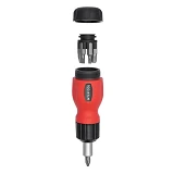 Отвертка реверсионная Intertool VT-1009 с комплектом насадок 6шт                                    