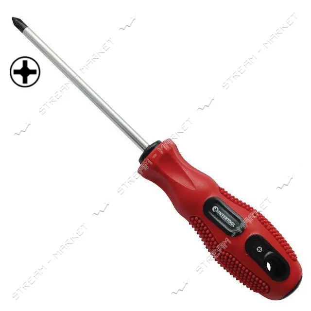 Отвертка крестовая Intertool VT-3011 PH 0x60мм
