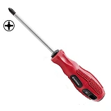 Отвертка крестовая Intertool VT-3152 PH2x75мм