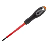 Отвертка Intertool VT-3203 изолированная шлицевая 0.5x3.00мм 75мм 1000В                             