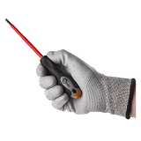 Отвертка Intertool VT-3205 изолированная шлицевая 0.8x4.00мм 100мм 1000В                            