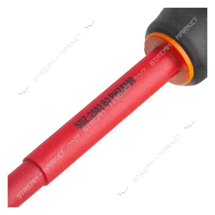 Отвертка Intertool VT-3212 изолированная крестовая PH2 100мм 1000В