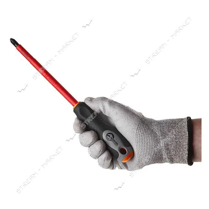 Отвертка Intertool VT-3213 изолированная крестовая PH3 150мм 1000В