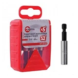 Комплект магнитных держателей Intertool VT-5732 1/4" x 60мм 5шт