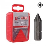 Комплект отверточных насадок Intertool VT-5945 PZ1 1/4" x 25мм 25шт                                 