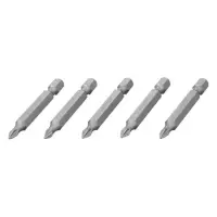 Комплект отверточных насадок Intertool VT-0201 Storm PH1 1/4"x50мм 5шт