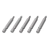 Комплект отверточных насадок Intertool VT-0201 Storm PH1 1/4"x50мм 5шт                              