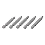 Комплект отверточных насадок Intertool VT-0202 Storm PH2 1/4"x50мм 5шт