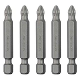 Комплект отверточных насадок Intertool VT-0202 Storm PH2 1/4"x50мм 5шт