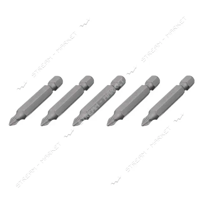 Комплект отверточных насадок Intertool VT-0203 Storm PZ1 1/4"x50мм 5шт
