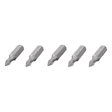 Комплект отверточных насадок Intertool VT-0206 PH1 1/4"х25мм 5шт                                    
