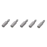 Комплект отверточных насадок Intertool VT-0206 PH1 1/4"х25мм 5шт                                    