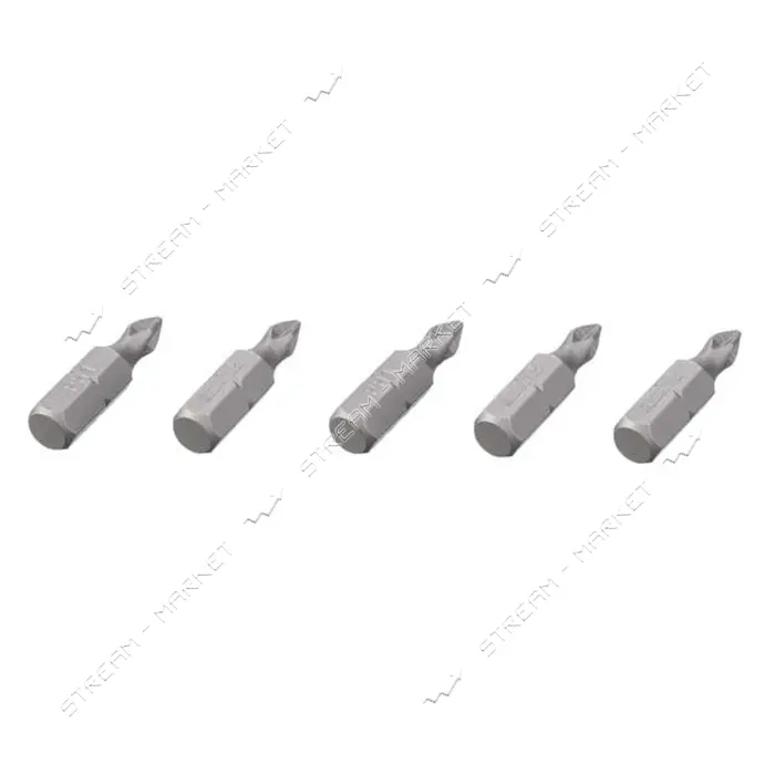 Комплект отверточных насадок Intertool VT-0206 PH1 1/4"х25мм 5шт                                    