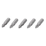 Комплект отверточных насадок Intertool VT-0207 Storm PH2 1/4"x25мм 5шт                              
