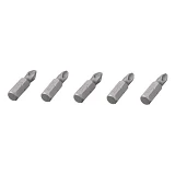 Комплект отверточных насадок Intertool VT-0207 Storm PH2 1/4"x25мм 5шт                              