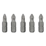 Комплект отверточных насадок Intertool VT-0207 Storm PH2 1/4"x25мм 5шт                              