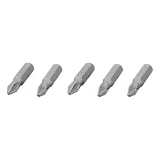 Комплект отверточных насадок Intertool VT-0209 Storm PZ2 1/4"x25мм 5шт                              