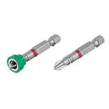 Комплект отверточных насадок Intertool VT-0231 Storm PH2 с ограничителем 1/4"x50мм 2шт