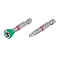 Комплект отверточных насадок Intertool VT-0231 Storm PH2 с ограничителем 1/4"x50мм 2шт              